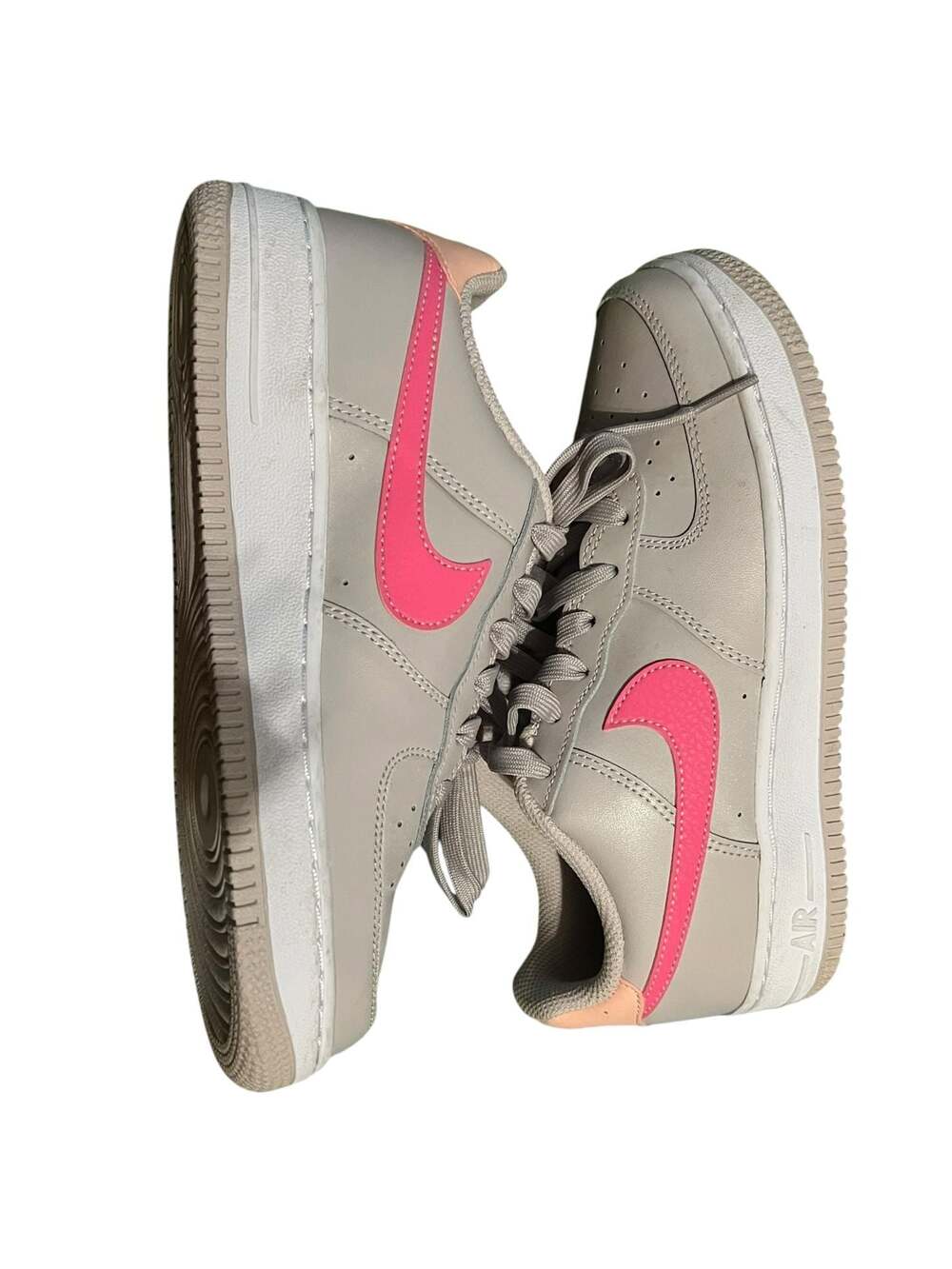 Nike Air Force 1 GS 'Platinum Violet Pinksicle' Sneakers